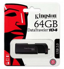 Kingston 64GB USB2.0 DataTraveler 104 (DT104/64GB) pendrive - fekete Egyéb - Nem forgalmazzuk ! - 350595