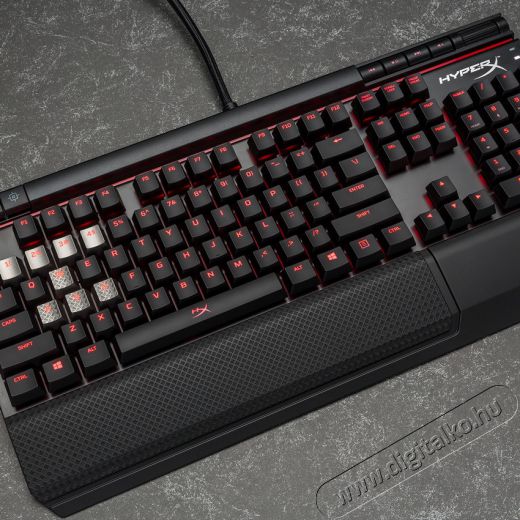 Kingston HyperX Alloy Elite Mechanikus (Cherry MX) Gamer billentyűzet (HX-KB2RD1-US/R2) Iroda és számítástechnika - Billentyűzet / billentyűzet szett - Vezetékes - 326006