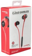 Kingston HyperX Cloud Earbuds gaming fülhallgató/headset - piros Audio-Video / Hifi / Multimédia - Fül és Fejhallgatók - Fülhallgató mikrofonnal / headset - 367843