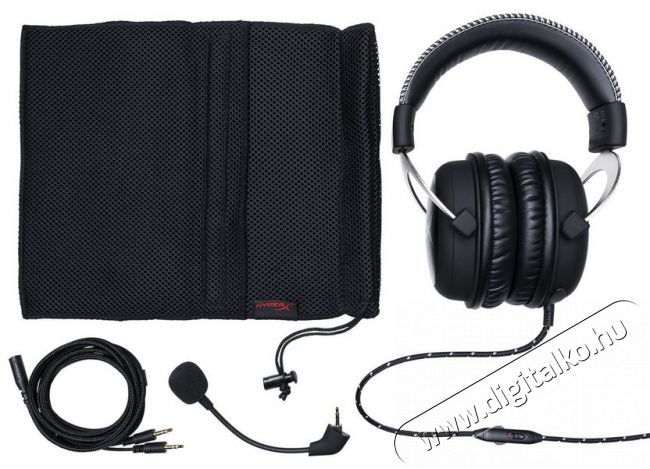 Kingston HyperX Cloud Gamer headset (HX-HSCL-SR/NA) Audio-Video / Hifi / Multimédia - Fül és Fejhallgatók - Fejhallgató mikrofonnal / headset - 327914