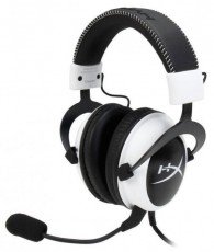 Kingston HyperX Cloud KHX-H3CL 3,5 Jack gamer headset - fehér Audio-Video / Hifi / Multimédia - Fül és Fejhallgatók - Fejhallgató mikrofonnal / headset - 312089