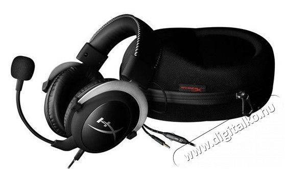 Kingston HyperX CloudX 3,5 Jack Gamer headset Audio-Video / Hifi / Multimédia - Fül és Fejhallgatók - Fejhallgató mikrofonnal / headset - 312095