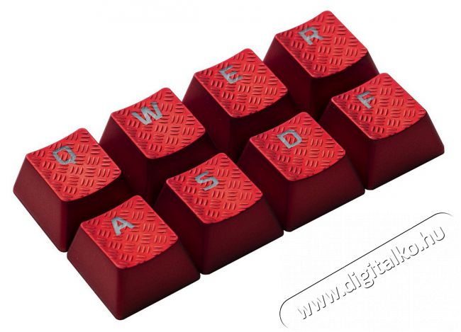 Kingston HXS-KBKC1 HyperX FPS és Moba Gamer cserebillentyűk - piros Mobil / Kommunikáció / Smart - Tablet / E-book kiegészítő, tok - Billentyűzet - 331139