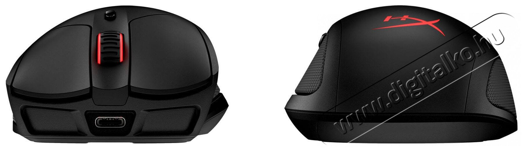 Kingston HyperX Pulsefire Dart vezeték nélküli gamer egér - fekete Iroda és számítástechnika - Egér - Vezeték nélküli egér - 367760