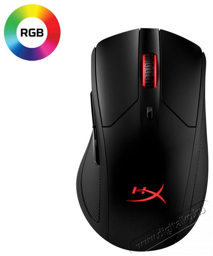 Kingston HyperX Pulsefire Dart vezeték nélküli gamer egér - fekete Iroda és számítástechnika - Egér - Vezeték nélküli egér - 367760