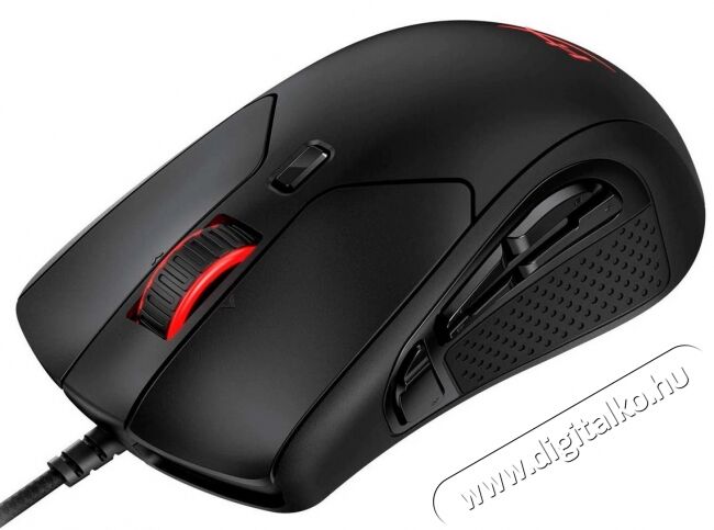 Kingston HyperX Pulsefire Raid gaming egér - fekete Iroda és számítástechnika - Egér - Vezetékes egér - 367853