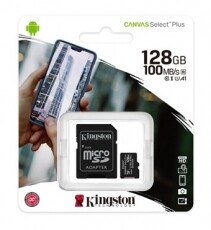 Kingston SDCS2 128GB MEMÓRIAKÁRTYA Memória kártya / Pendrive - MicroSD / MicroSDHC kártya - 365945