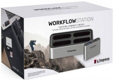 Kingston Workflow USB 3.2 dokkoló és miniHUB Iroda és számítástechnika - Notebook kiegészítő - USB hub / elosztó - 367761