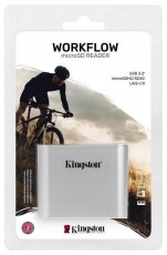 Kingston Workflow USB 3.2 micro SD kártyaolvasó Memória kártya / Pendrive - Kártya olvasó - 367763