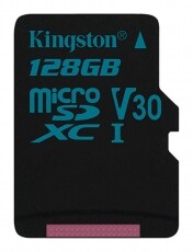Kingston Canvas Go 128GB Class 10 UHS-I U3 micro SD (SDCG2/128GBSP) memória kártya Memória kártya / Pendrive - MicroSD / MicroSDHC kártya - 336588