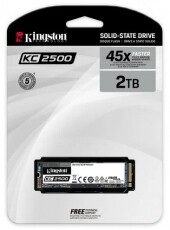 Kingston 2TB M.2 NVMe 2280 KC2500 (SKC2500M8/2000G) SSD Egyéb - Nem forgalmazzuk ! - 367854