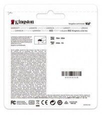 Kingston SDCS2 64GB MEMÓRIAKÁRTYA Memória kártya / Pendrive - MicroSD / MicroSDHC kártya - 365934