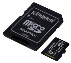 Kingston SDCS2 64GB MEMÓRIAKÁRTYA Memória kártya / Pendrive - MicroSD / MicroSDHC kártya - 365934