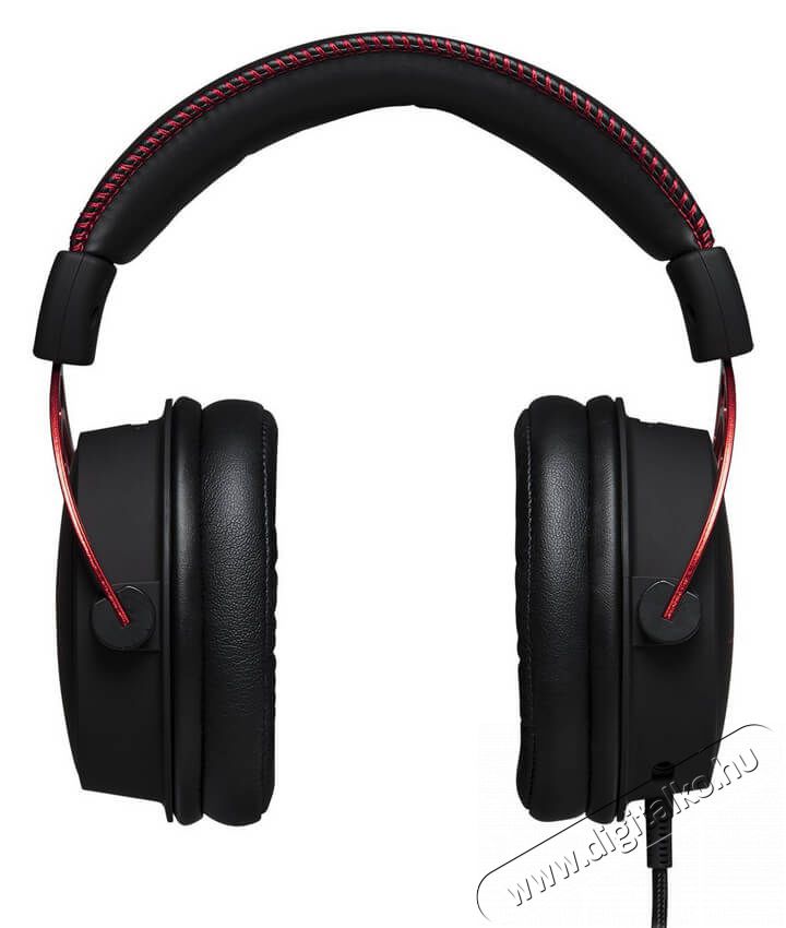 Kingston HyperX Cloud Alpha Jack Gamer headset (HX-HSCA-RD/EM) Audio-Video / Hifi / Multimédia - Fül és Fejhallgatók - Fejhallgató mikrofonnal / headset - 338455