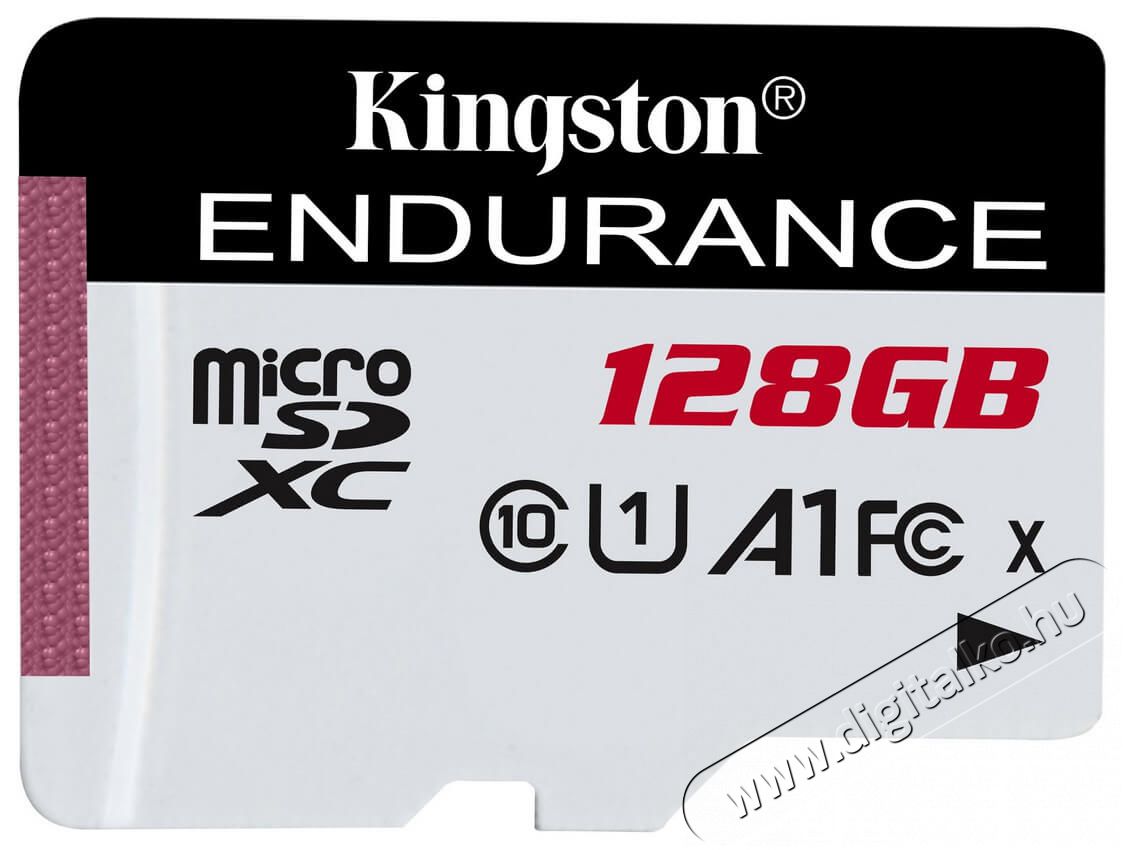 Kingston 128GB SD micro Endurance (SDXC Class 10) (SDCE/128GB) memória kártya Memória kártya / Pendrive - MicroSD / MicroSDHC kártya - 367756