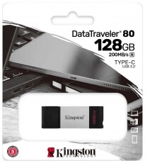 Kingston 128GB USB3.2 C DataTraveler 80 (DT80/128GB) pendrive Egyéb - Nem forgalmazzuk ! - 367846