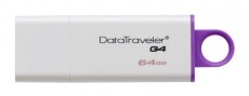 Kingston 64GB USB3.0 DataTraveler G4 (DTIG4/64GB) pendrive - lila/fehér Egyéb - Nem forgalmazzuk ! - 312061