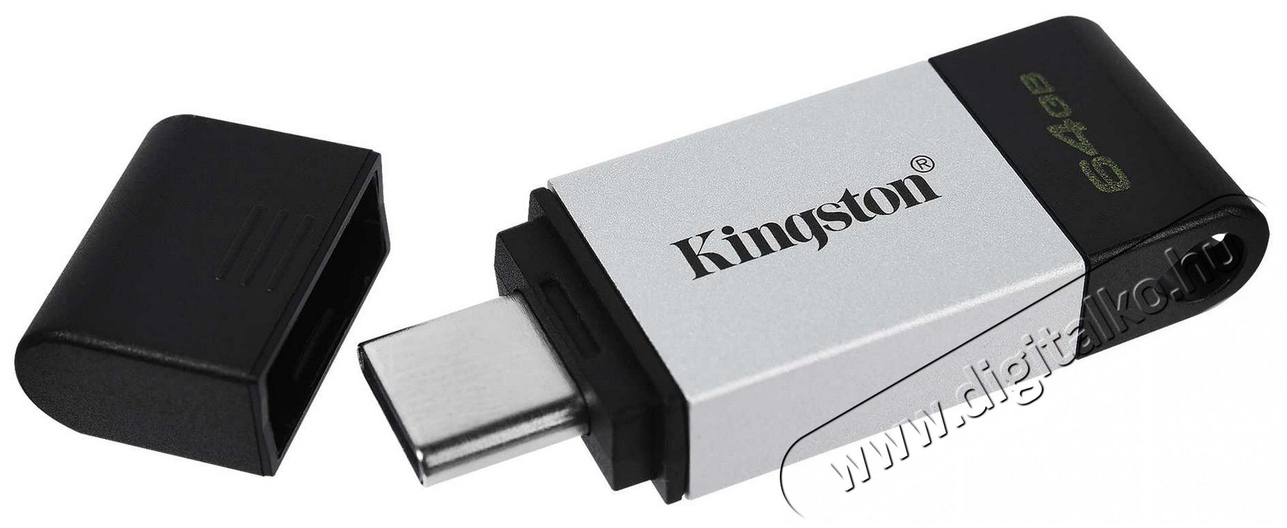 Kingston 64GB USB3.2 C DataTraveler 80 (DT80/64GB) pendrive Egyéb - Nem forgalmazzuk ! - 367850
