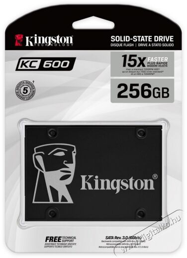 Kingston (SKC600B/256G) 256GB SATA3 2,5 7mm Upgrade Kit SSD Egyéb - Nem forgalmazzuk ! - 367796