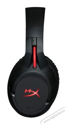 Kingston HyperX Cloud Flight Wireless Gamer Headset - fekete/piros Audio-Video / Hifi / Multimédia - Fül és Fejhallgatók - Fejhallgató mikrofonnal / headset - 342026