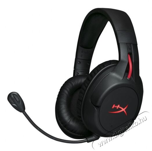 Kingston HyperX Cloud Flight Wireless Gamer Headset - fekete/piros Audio-Video / Hifi / Multimédia - Fül és Fejhallgatók - Fejhallgató mikrofonnal / headset - 342026