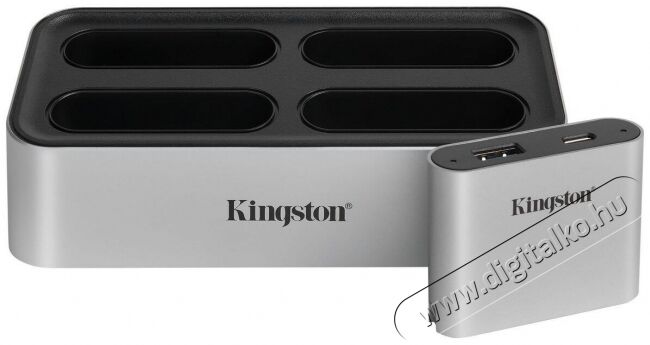 Kingston Workflow USB 3.2 dokkoló és miniHUB Iroda és számítástechnika - Notebook kiegészítő - USB hub / elosztó - 367761