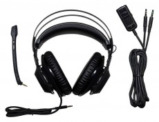 Kingston HyperX Cloud Revolver Gamer headset (HX-HSCR-GM) - Gun Metal fekete Audio-Video / Hifi / Multimédia - Fül és Fejhallgatók - Fejhallgató mikrofonnal / headset - 338456