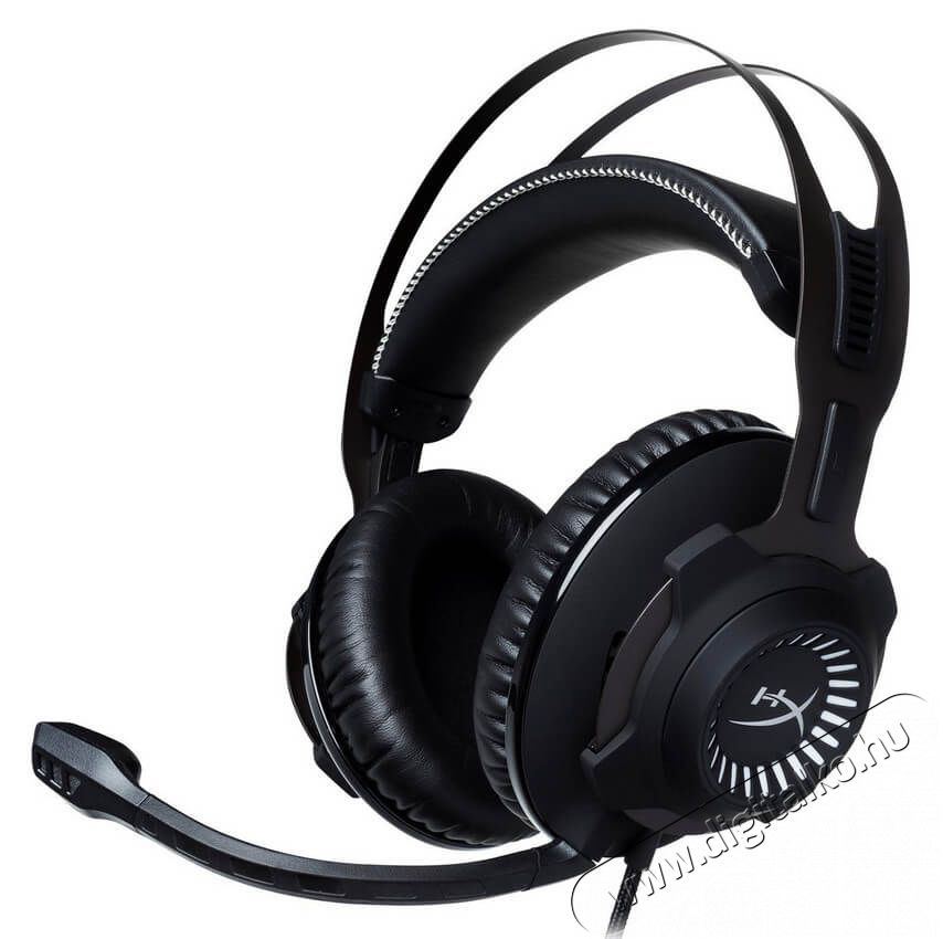Kingston HyperX Cloud Revolver Gamer headset (HX-HSCR-GM) - Gun Metal fekete Audio-Video / Hifi / Multimédia - Fül és Fejhallgatók - Fejhallgató mikrofonnal / headset - 338456