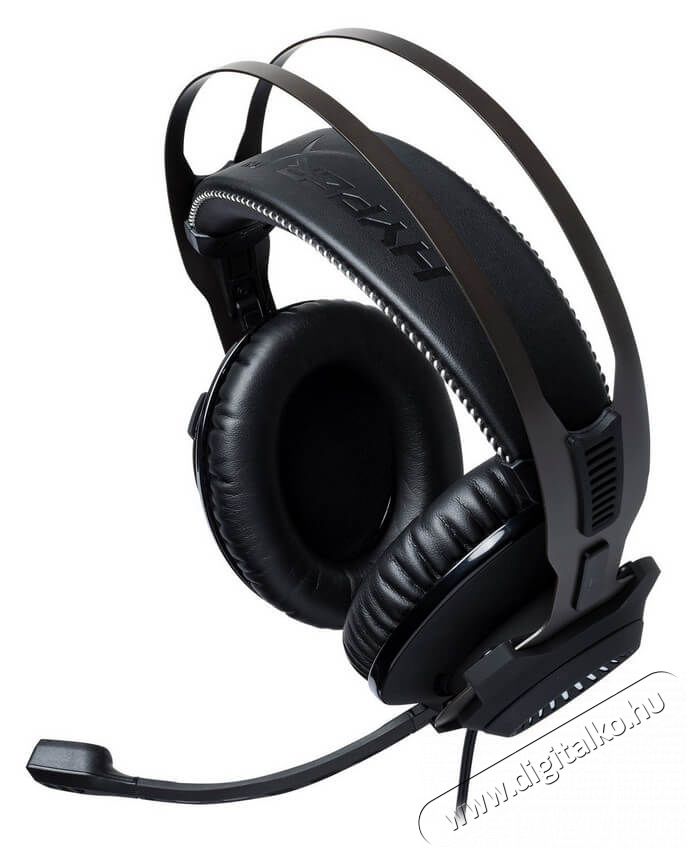 Kingston HyperX Cloud Revolver Gamer headset (HX-HSCR-GM) - Gun Metal fekete Audio-Video / Hifi / Multimédia - Fül és Fejhallgatók - Fejhallgató mikrofonnal / headset - 338456