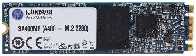 Kingston 120GB M.2 2280 (SA400M8/120G) SSD Egyéb - Nem forgalmazzuk ! - 367785