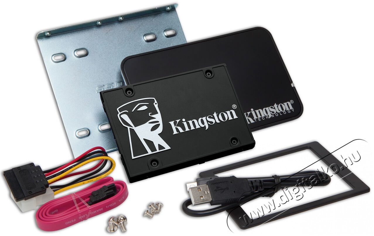 Kingston 512GB SATA3 2,5 7mm (SKC600B/512G) Upgrade Kit SSD Egyéb - Nem forgalmazzuk ! - 367801
