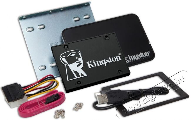 Kingston 512GB SATA3 2,5 7mm (SKC600B/512G) Upgrade Kit SSD Egyéb - Nem forgalmazzuk ! - 367801