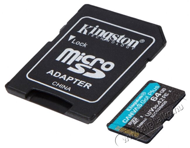 Kingston SDCG3 64GB MEMÓRIAKÁRTYA Memória kártya / Pendrive - MicroSD / MicroSDHC kártya - 365938