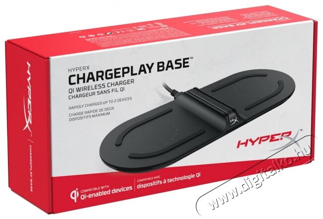 Kingston HyperX ChargePlay Base töltő állomás (EU adapterrel) (224508) Mobil / Kommunikáció / Smart - Tablet / E-book kiegészítő, tok - Hálózati-, autós töltő - 367768
