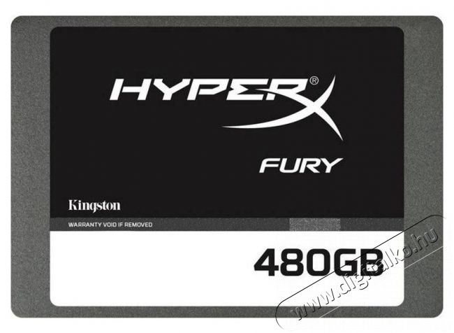 Kingston 480GB SATA3 2,5" HyperX FURY 7mm (SHFS37A/480G) SSD Iroda és számítástechnika - Adattároló / merevlemez - SSD - 312029