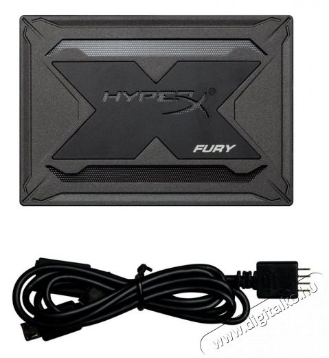 Kingston 480GB SATA3 2,5 HyperX FURY RGB (SHFR200/480G) SSD Egyéb - Nem forgalmazzuk ! - 350967