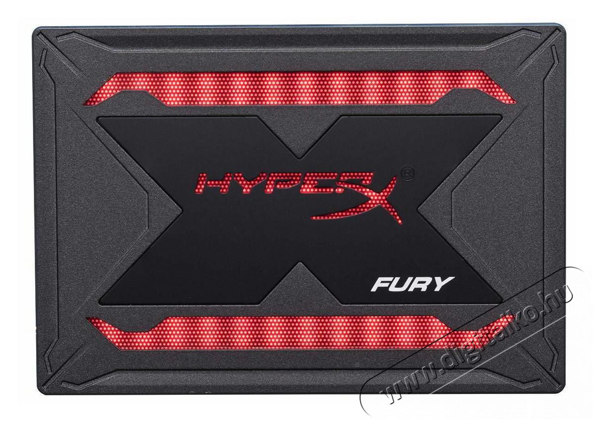 Kingston 480GB SATA3 2,5 HyperX FURY RGB (SHFR200/480G) SSD Egyéb - Nem forgalmazzuk ! - 350967