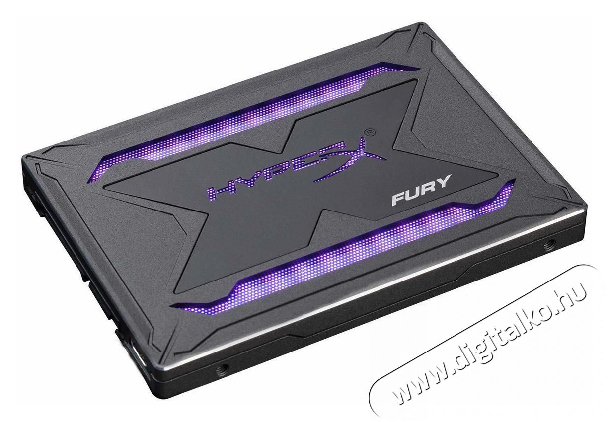Kingston 480GB SATA3 2,5 HyperX FURY RGB (SHFR200/480G) SSD Egyéb - Nem forgalmazzuk ! - 350967