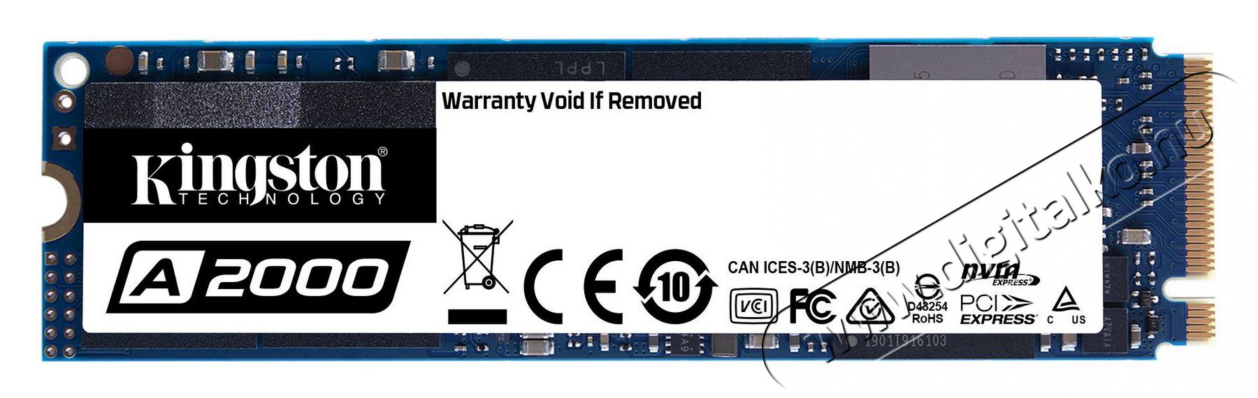 Kingston 250GB M.2 NVMe 2280 A2000 (SA2000M8/250G) SSD Egyéb - Nem forgalmazzuk ! - 350959