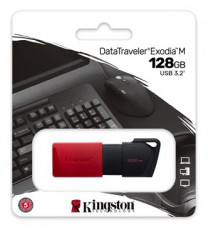 Kingston 128GB USB3.2 DataTraveler Exodia M (DTXM/128GB) Flash Drive Memória kártya / Pendrive - Pendrive - 398741