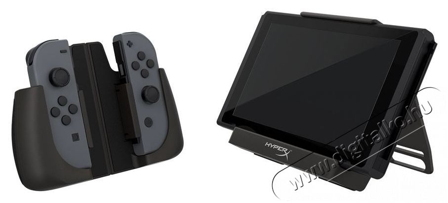 Kingston HyperX ChargePlay Clutch for Nintendo Switch t&ouml;ltő&aacute;llom&aacute;s Iroda &eacute;s sz&aacute;m&iacute;t&aacute;stechnika - J&aacute;t&eacute;k konzol - Kieg&eacute;sz&iacute;tő - 384756