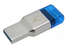 Kingston FCR-ML3C MobileLite DUO 3C USB 3.1+Type C kártyaolvasó Memória kártya / Pendrive - Kártya olvasó - 410614