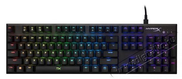 Kingston HyperX Alloy FPS (Kailh Silver Speed) US RGB vil&aacute;g&iacute;t&oacute; mechanikus gamer billentyűzet Iroda &eacute;s sz&aacute;m&iacute;t&aacute;stechnika - Billentyűzet / billentyűzet szett - Vezet&eacute;kes - 410663
