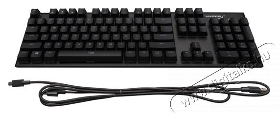 Kingston HyperX Alloy FPS (Kailh Silver Speed) US RGB vil&aacute;g&iacute;t&oacute; mechanikus gamer billentyűzet Iroda &eacute;s sz&aacute;m&iacute;t&aacute;stechnika - Billentyűzet / billentyűzet szett - Vezet&eacute;kes - 410663
