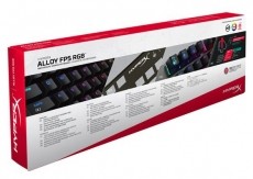 Kingston HyperX Alloy FPS (Kailh Silver Speed) US RGB vil&aacute;g&iacute;t&oacute; mechanikus gamer billentyűzet Iroda &eacute;s sz&aacute;m&iacute;t&aacute;stechnika - Billentyűzet / billentyűzet szett - Vezet&eacute;kes - 410663