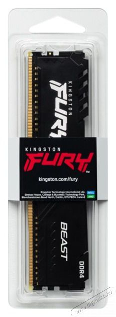 Kingston 32GB/3200MHz DDR-4 (Kit of 2) FURY Beast Black (KF432C16BBK2/32) mem&oacute;ria Iroda &eacute;s sz&aacute;m&iacute;t&aacute;stechnika - Egy&eacute;b sz&aacute;m&iacute;t&aacute;stechnikai term&eacute;k - 441948