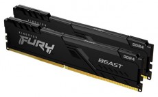 Kingston 64GB/3200MHz DDR-4 (Kit of 2) FURY Beast Black (KF432C16BBK2/64) memória Iroda és számítástechnika - Egyéb számítástechnikai termék - 443433