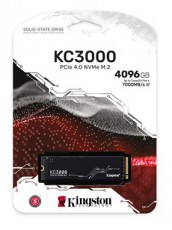 Kingston 4TB M.2 NVMe 2280 KC3000 (SKC3000D/4096G) SSD Iroda és számítástechnika - Adattároló / merevlemez - SSD - 443586