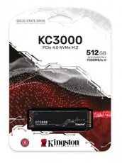 Kingston 512GB M.2 NVMe 2280 KC3000 (SKC3000S/512G) SSD Iroda és számítástechnika - Adattároló / merevlemez - SSD - 443583