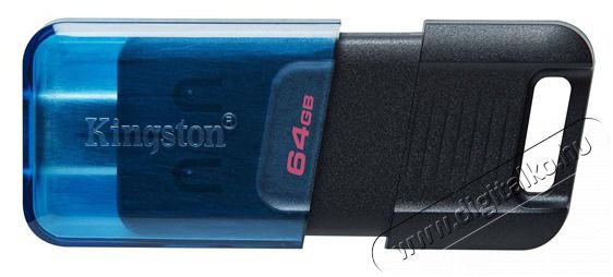 Kingston 64GB USB3.2 Type-C DataTraveler 80 M (DT80M/64GB) Flash Drive Memória kártya / Pendrive - Pendrive - 462634